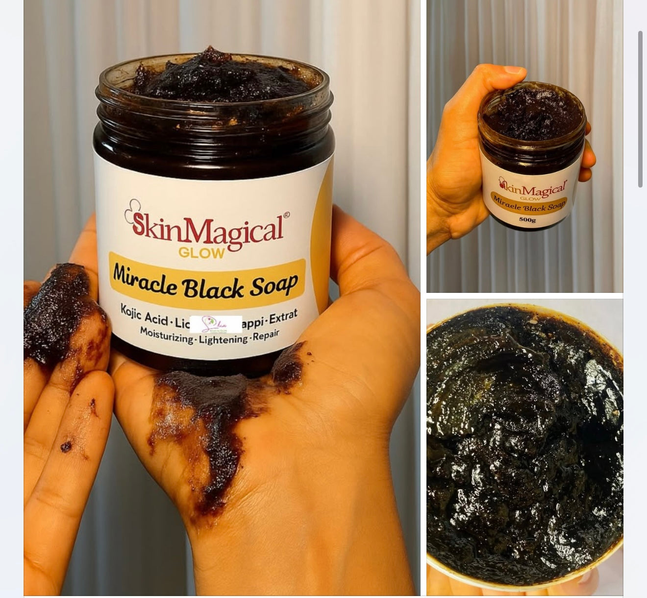 Miracle Black Soap X5 Glow